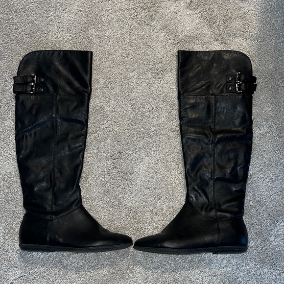 Steve Madden Leather Boots - Picture 1 of 4